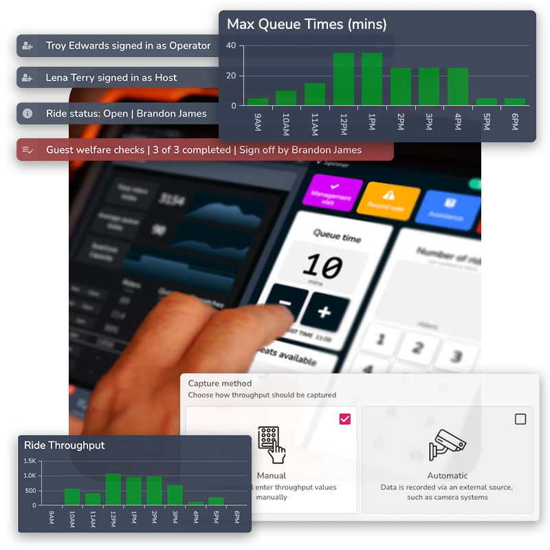 cmd-ctr ride operator app