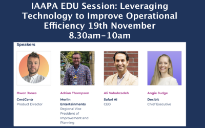 IAAPA Expo 2024 EDU Talk: Leveraging Technology to Improve Operational Efficiency